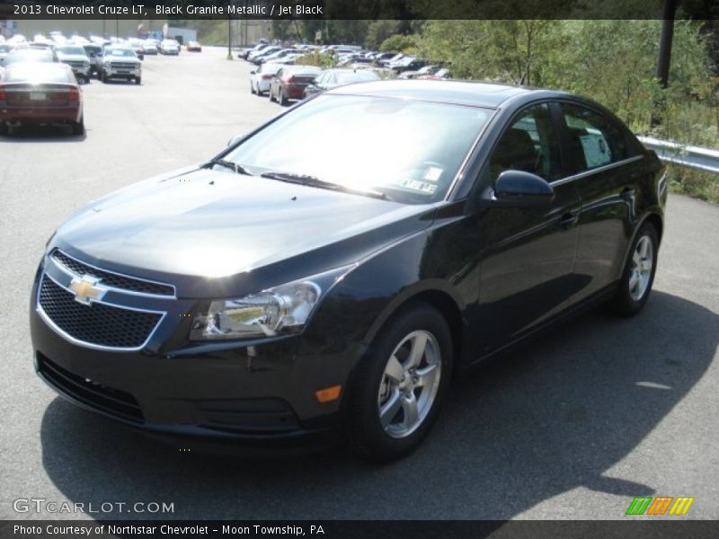 Black Granite Metallic / Jet Black 2013 Chevrolet Cruze LT