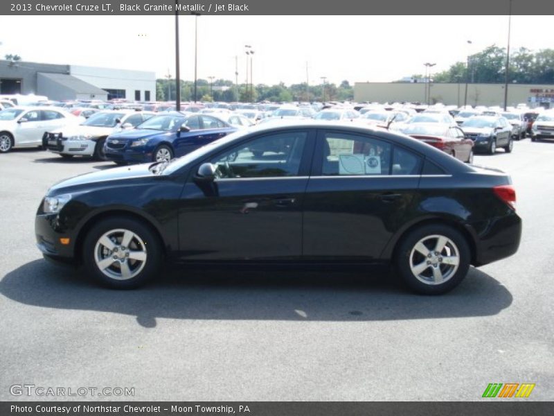 Black Granite Metallic / Jet Black 2013 Chevrolet Cruze LT