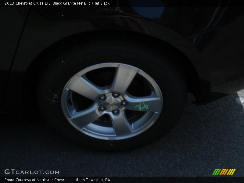 Black Granite Metallic / Jet Black 2013 Chevrolet Cruze LT