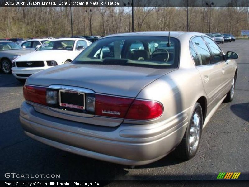 Light Bronzemist Metallic / Taupe 2003 Buick LeSabre Limited