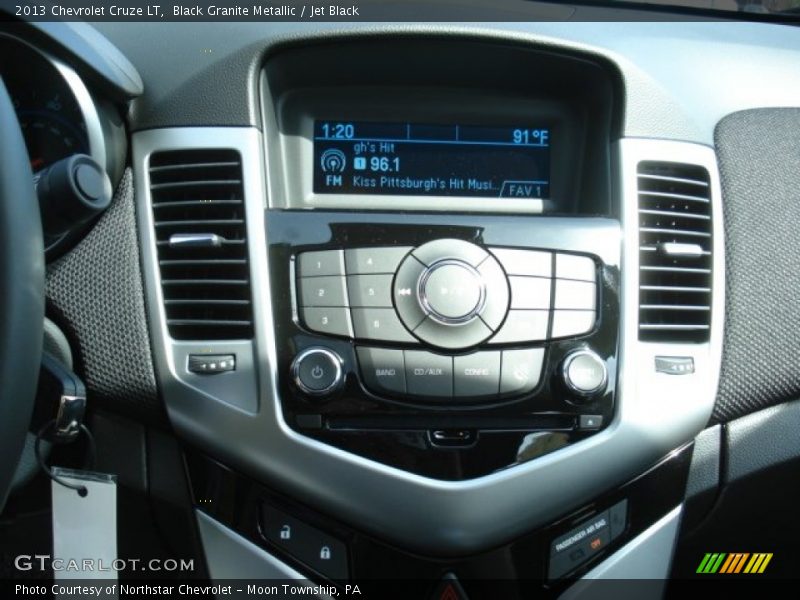 Black Granite Metallic / Jet Black 2013 Chevrolet Cruze LT