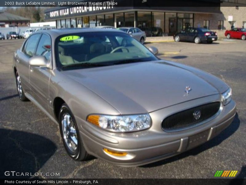 Light Bronzemist Metallic / Taupe 2003 Buick LeSabre Limited