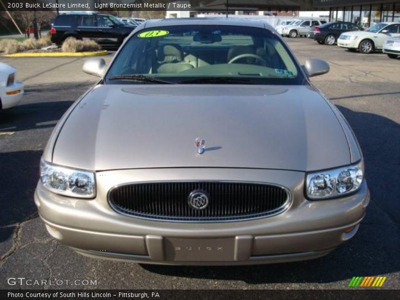 Light Bronzemist Metallic / Taupe 2003 Buick LeSabre Limited