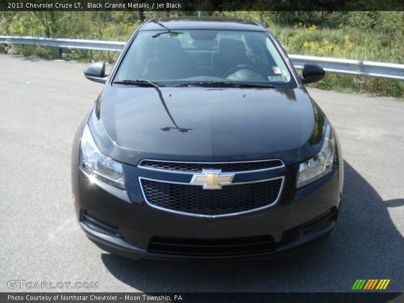 Black Granite Metallic / Jet Black 2013 Chevrolet Cruze LT