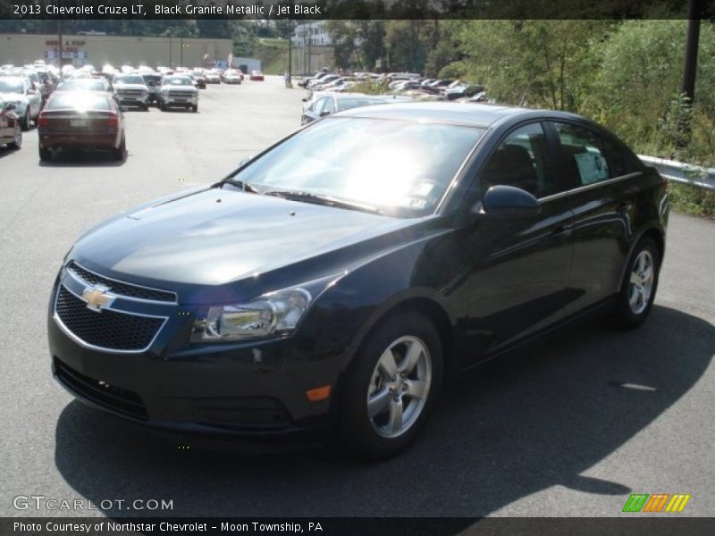 Black Granite Metallic / Jet Black 2013 Chevrolet Cruze LT