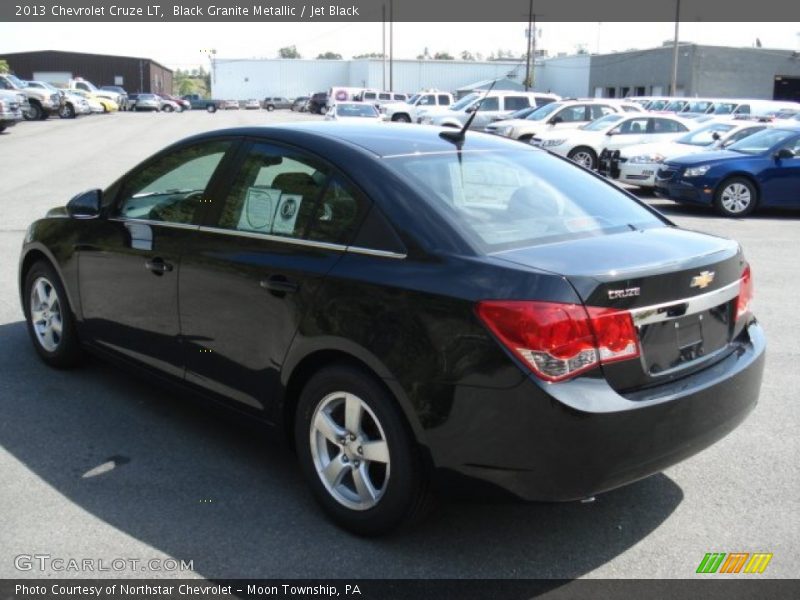 Black Granite Metallic / Jet Black 2013 Chevrolet Cruze LT