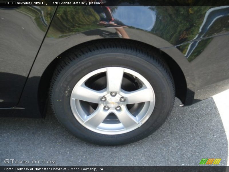Black Granite Metallic / Jet Black 2013 Chevrolet Cruze LT