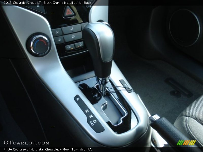 Black Granite Metallic / Jet Black 2013 Chevrolet Cruze LT