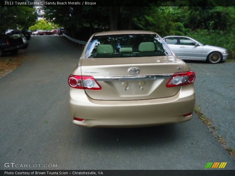 Sandy Beach Metallic / Bisque 2013 Toyota Corolla L