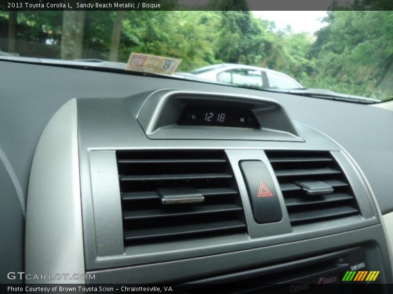 Sandy Beach Metallic / Bisque 2013 Toyota Corolla L