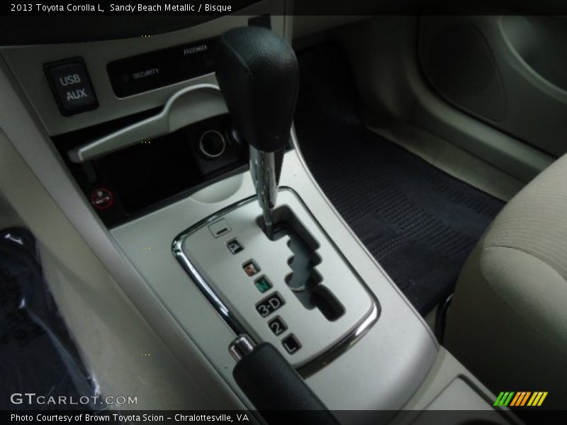  2013 Corolla L 5 Speed Manual Shifter
