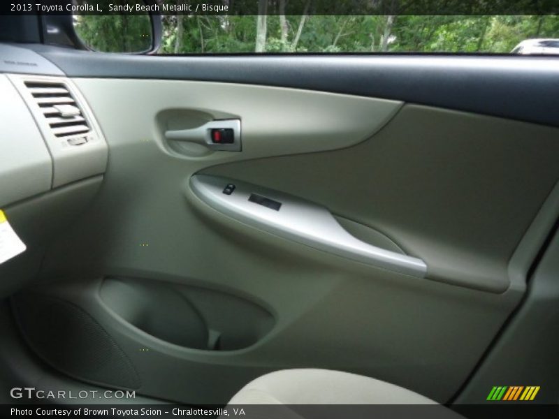 Sandy Beach Metallic / Bisque 2013 Toyota Corolla L