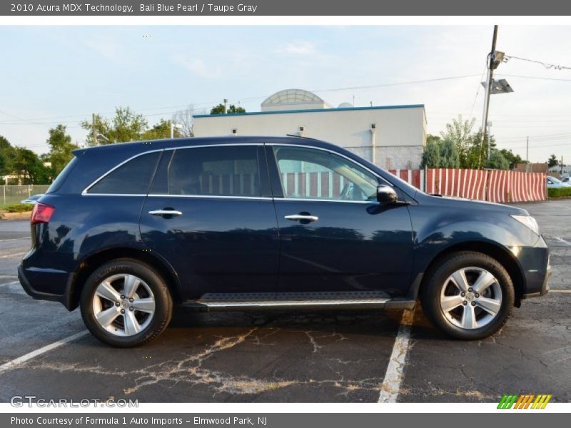 Bali Blue Pearl / Taupe Gray 2010 Acura MDX Technology