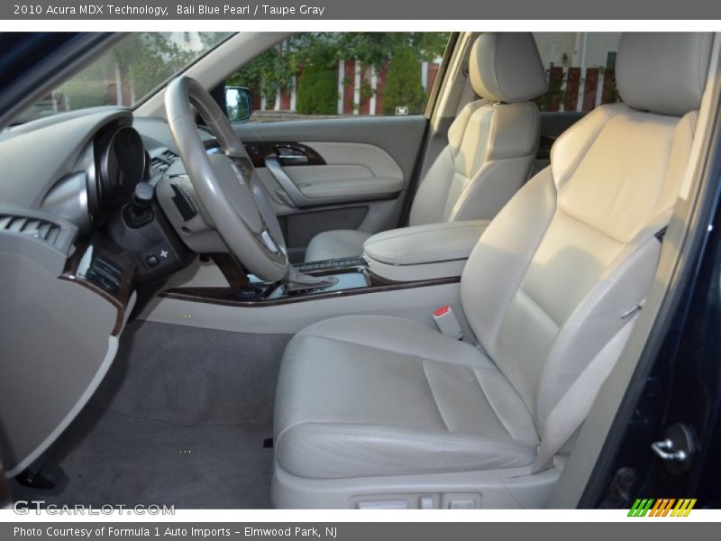 Bali Blue Pearl / Taupe Gray 2010 Acura MDX Technology