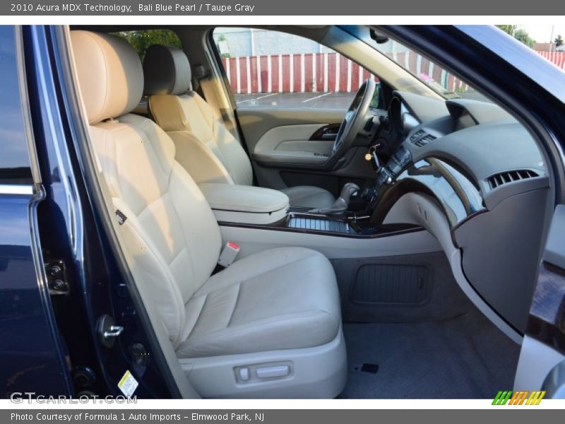 Bali Blue Pearl / Taupe Gray 2010 Acura MDX Technology