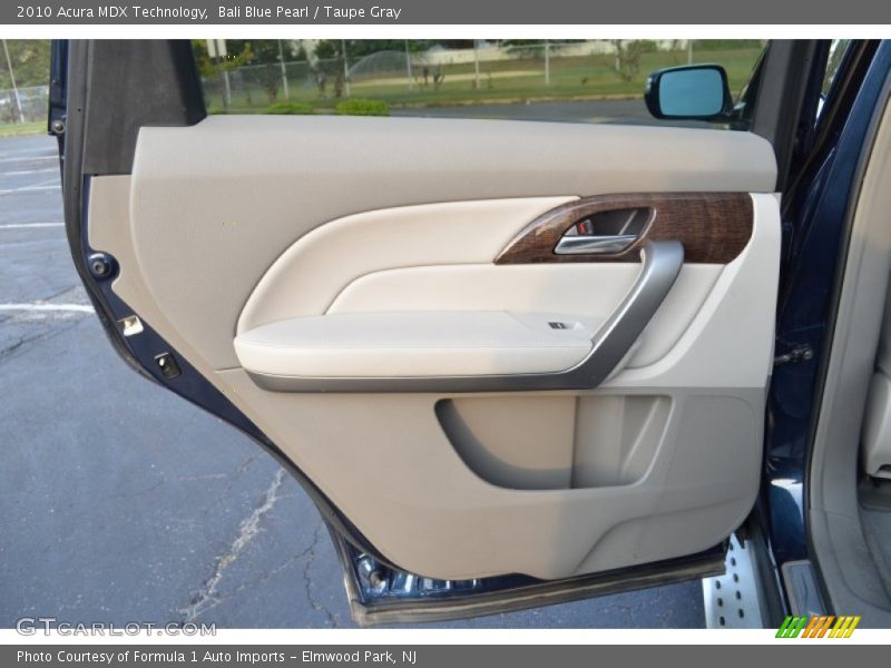 Bali Blue Pearl / Taupe Gray 2010 Acura MDX Technology