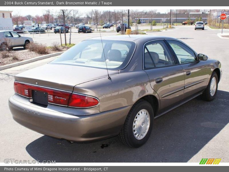 Dark Bronzemist Metallic / Taupe 2004 Buick Century Standard