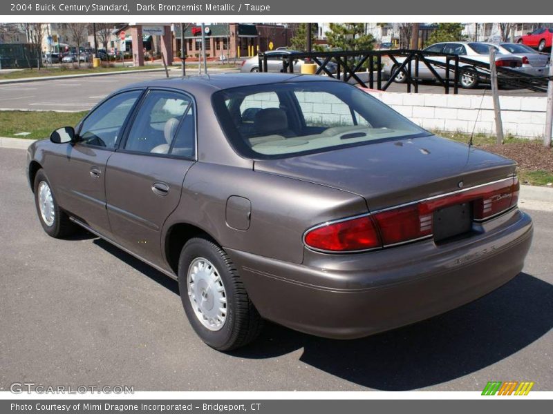 Dark Bronzemist Metallic / Taupe 2004 Buick Century Standard