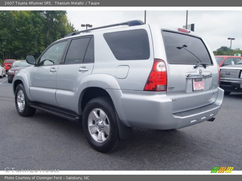 Titanium Metallic / Taupe 2007 Toyota 4Runner SR5