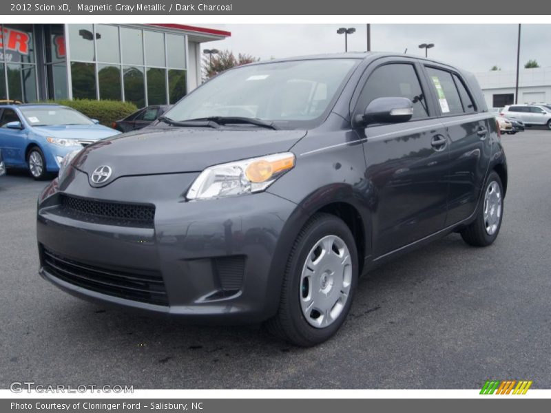 Magnetic Gray Metallic / Dark Charcoal 2012 Scion xD