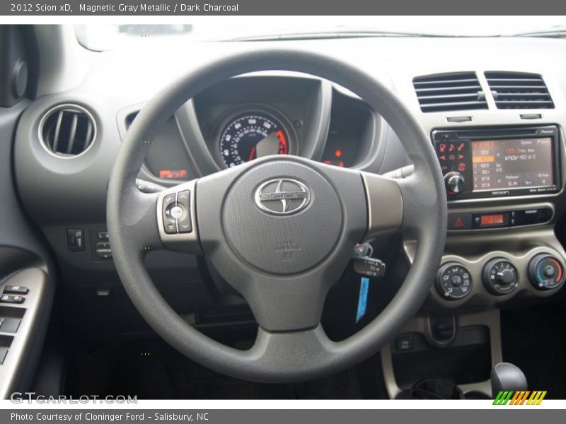 Magnetic Gray Metallic / Dark Charcoal 2012 Scion xD