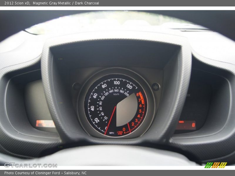 Magnetic Gray Metallic / Dark Charcoal 2012 Scion xD