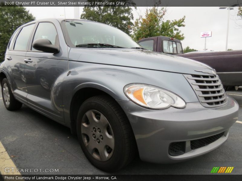 Silver Steel Metallic / Pastel Slate Gray 2008 Chrysler PT Cruiser LX