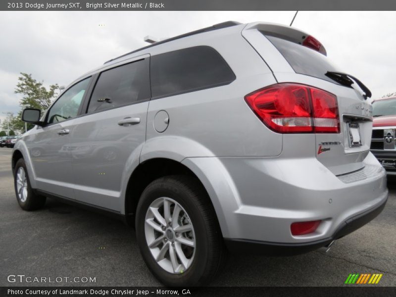 Bright Silver Metallic / Black 2013 Dodge Journey SXT