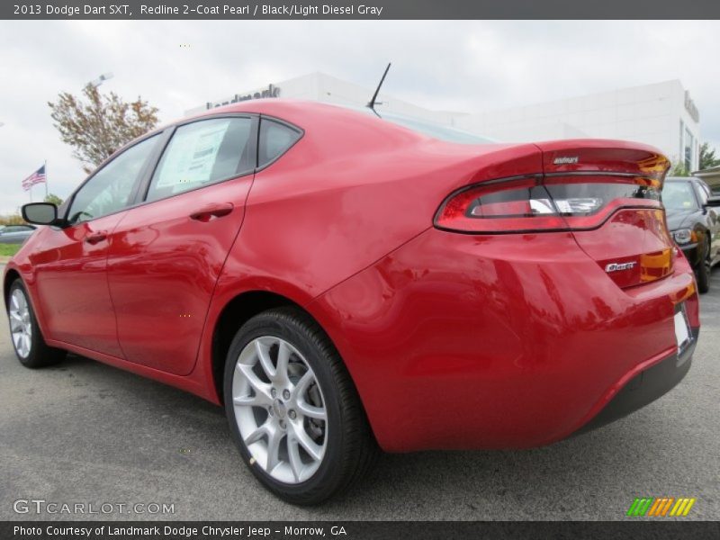 Redline 2-Coat Pearl / Black/Light Diesel Gray 2013 Dodge Dart SXT