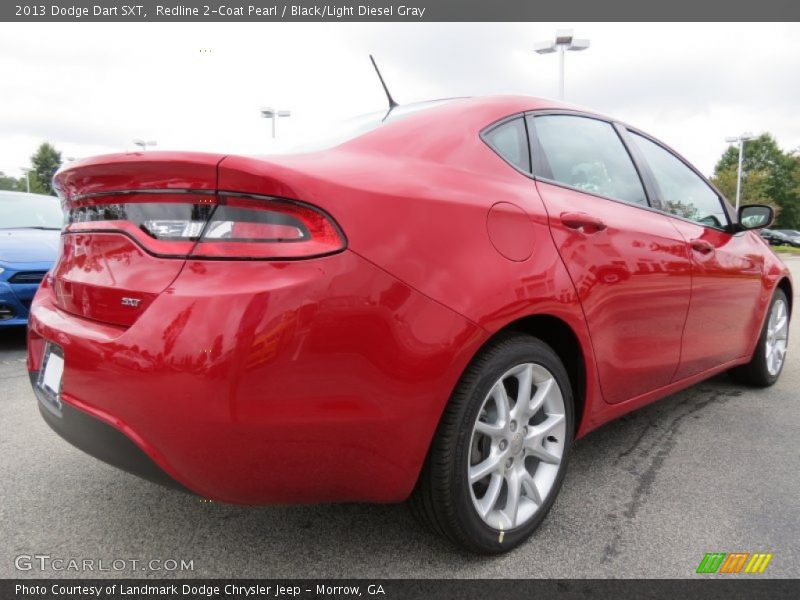 Redline 2-Coat Pearl / Black/Light Diesel Gray 2013 Dodge Dart SXT