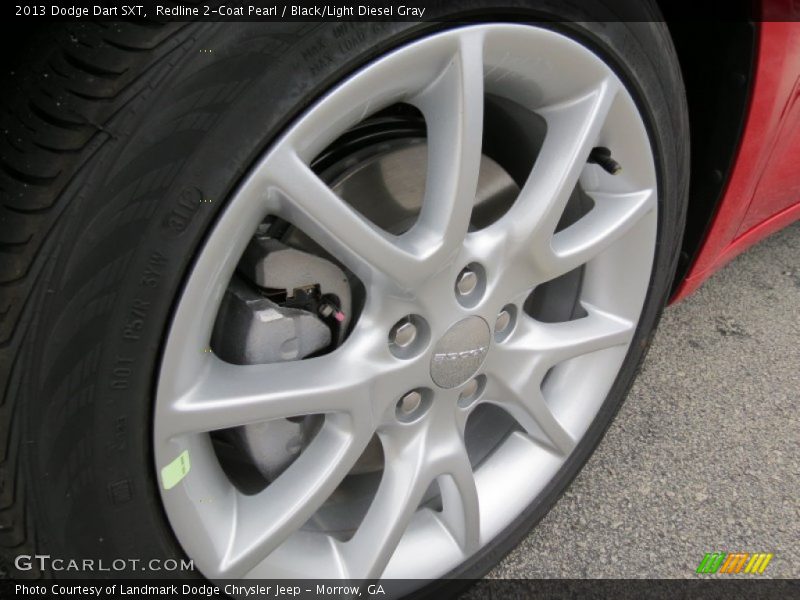 Redline 2-Coat Pearl / Black/Light Diesel Gray 2013 Dodge Dart SXT