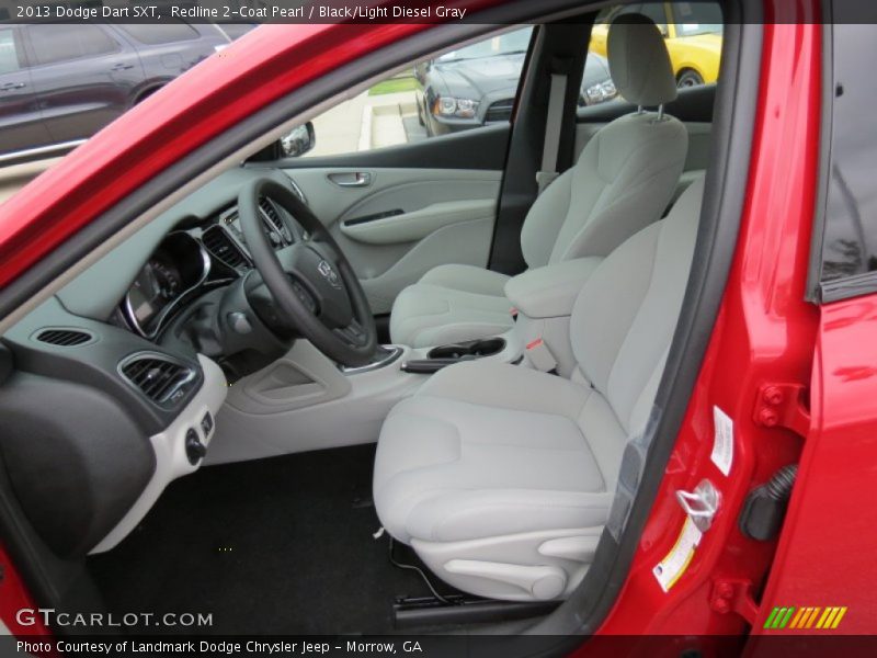 Redline 2-Coat Pearl / Black/Light Diesel Gray 2013 Dodge Dart SXT