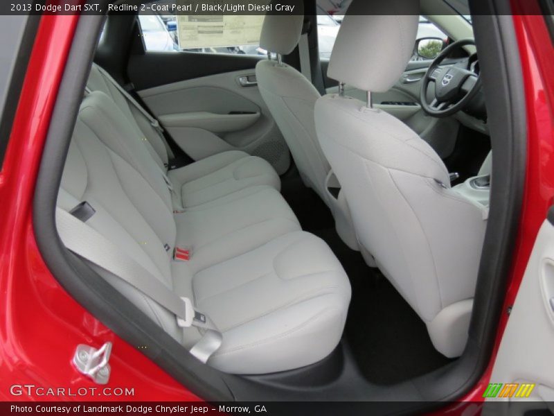 Redline 2-Coat Pearl / Black/Light Diesel Gray 2013 Dodge Dart SXT