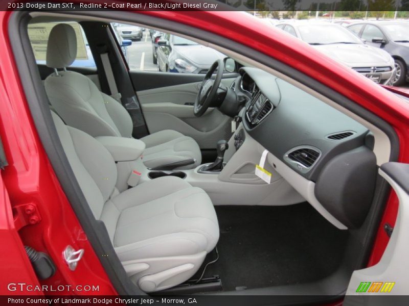 Redline 2-Coat Pearl / Black/Light Diesel Gray 2013 Dodge Dart SXT