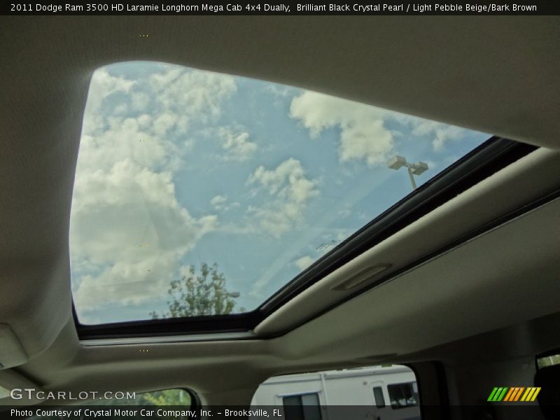 Sunroof of 2011 Ram 3500 HD Laramie Longhorn Mega Cab 4x4 Dually