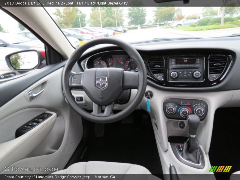Redline 2-Coat Pearl / Black/Light Diesel Gray 2013 Dodge Dart SXT