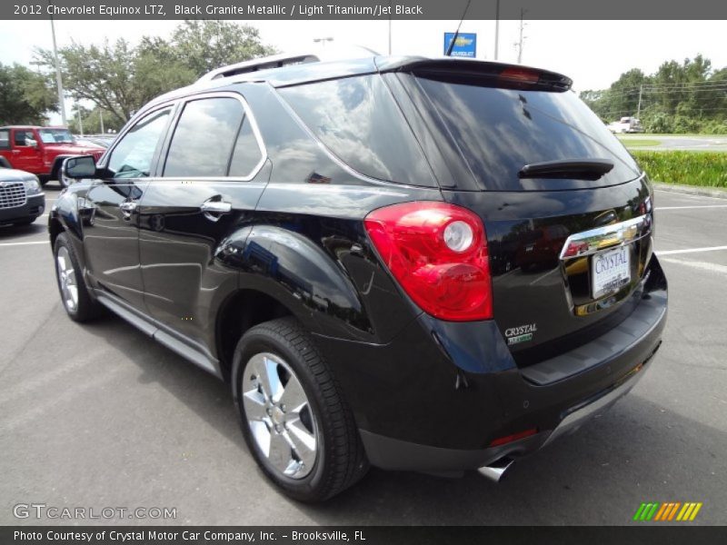 Black Granite Metallic / Light Titanium/Jet Black 2012 Chevrolet Equinox LTZ