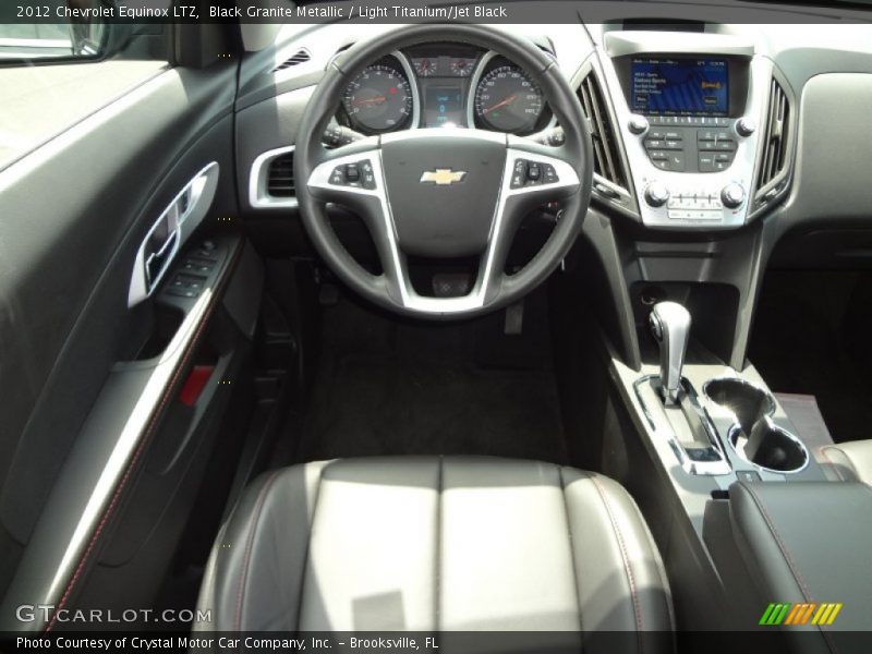 Black Granite Metallic / Light Titanium/Jet Black 2012 Chevrolet Equinox LTZ