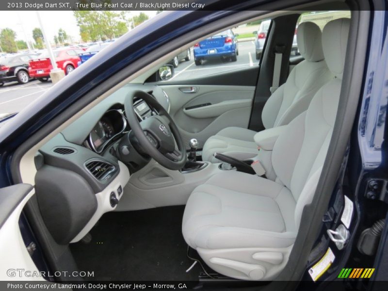 Front Seat of 2013 Dart SXT