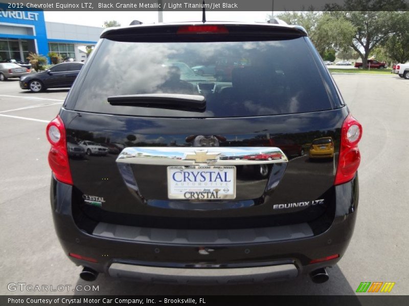 Black Granite Metallic / Light Titanium/Jet Black 2012 Chevrolet Equinox LTZ