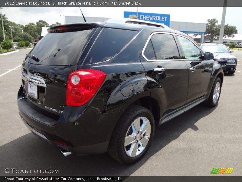 Black Granite Metallic / Light Titanium/Jet Black 2012 Chevrolet Equinox LTZ