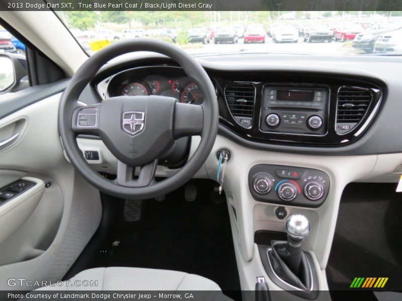 Dashboard of 2013 Dart SXT