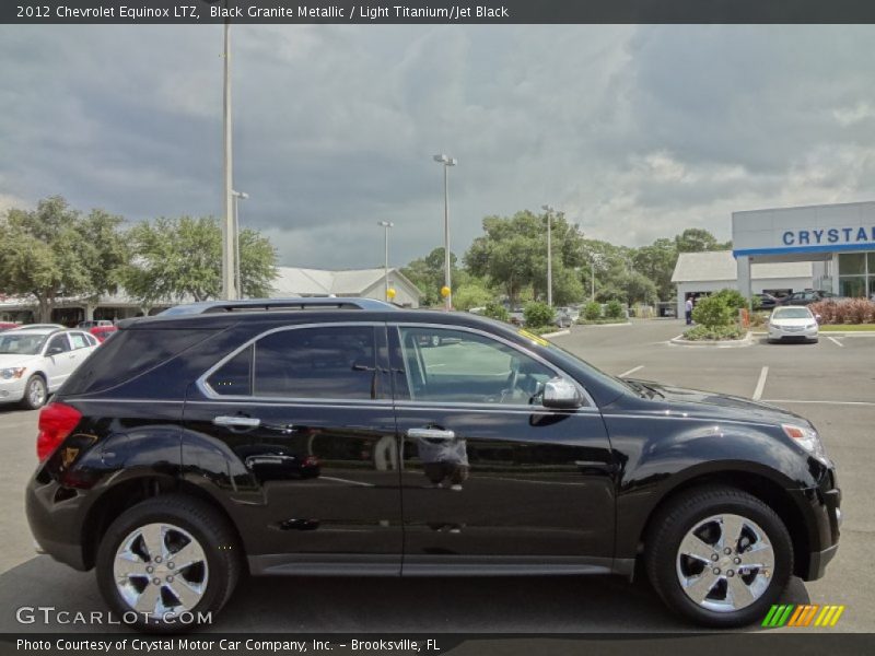 Black Granite Metallic / Light Titanium/Jet Black 2012 Chevrolet Equinox LTZ