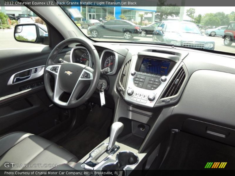 Black Granite Metallic / Light Titanium/Jet Black 2012 Chevrolet Equinox LTZ