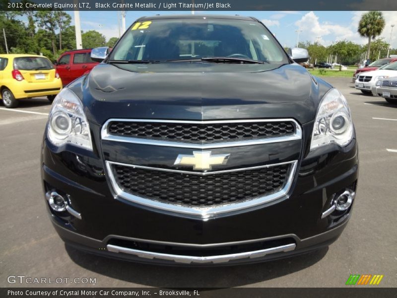 Black Granite Metallic / Light Titanium/Jet Black 2012 Chevrolet Equinox LTZ