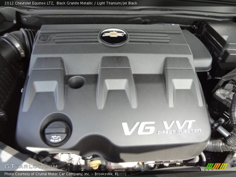 Black Granite Metallic / Light Titanium/Jet Black 2012 Chevrolet Equinox LTZ