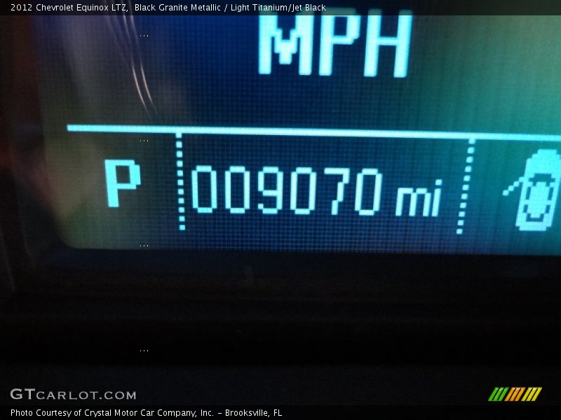 Black Granite Metallic / Light Titanium/Jet Black 2012 Chevrolet Equinox LTZ