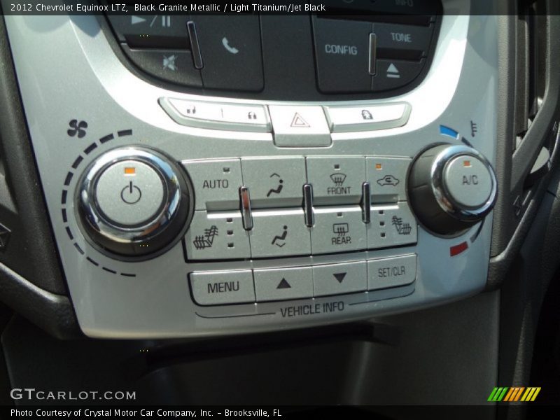 Black Granite Metallic / Light Titanium/Jet Black 2012 Chevrolet Equinox LTZ