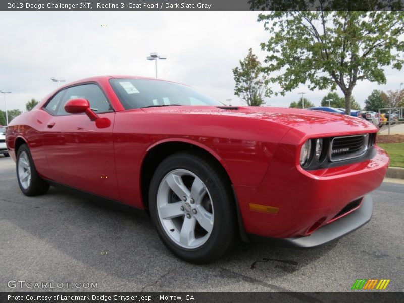 Redline 3-Coat Pearl / Dark Slate Gray 2013 Dodge Challenger SXT
