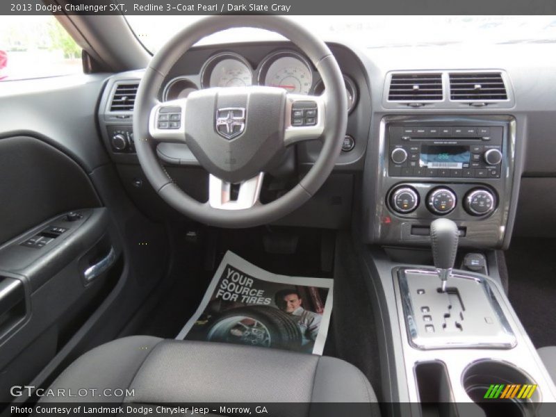 Redline 3-Coat Pearl / Dark Slate Gray 2013 Dodge Challenger SXT